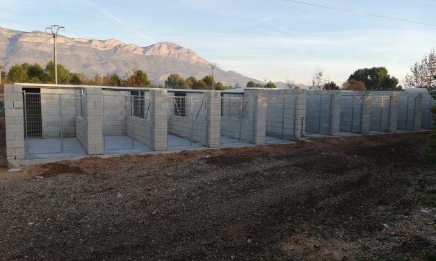 Finalitzen les obres de construcció del refugi d’animals