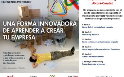 Abiertas las inscripciones para el programa Emprendeaventura
