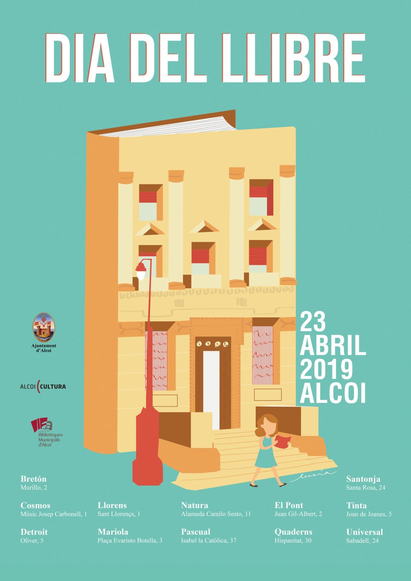 dia del llibre alcoi