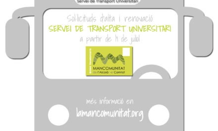 Solicitudes del Servicio de Transporte Universitario STU para el curso 2019/2020