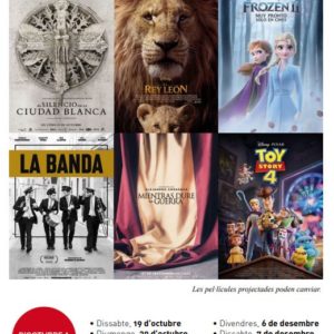 programació cine teatre principal banyeres de mariola