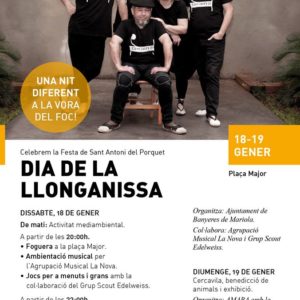 sant antoni banyeres de mariola dia de la llonganissa