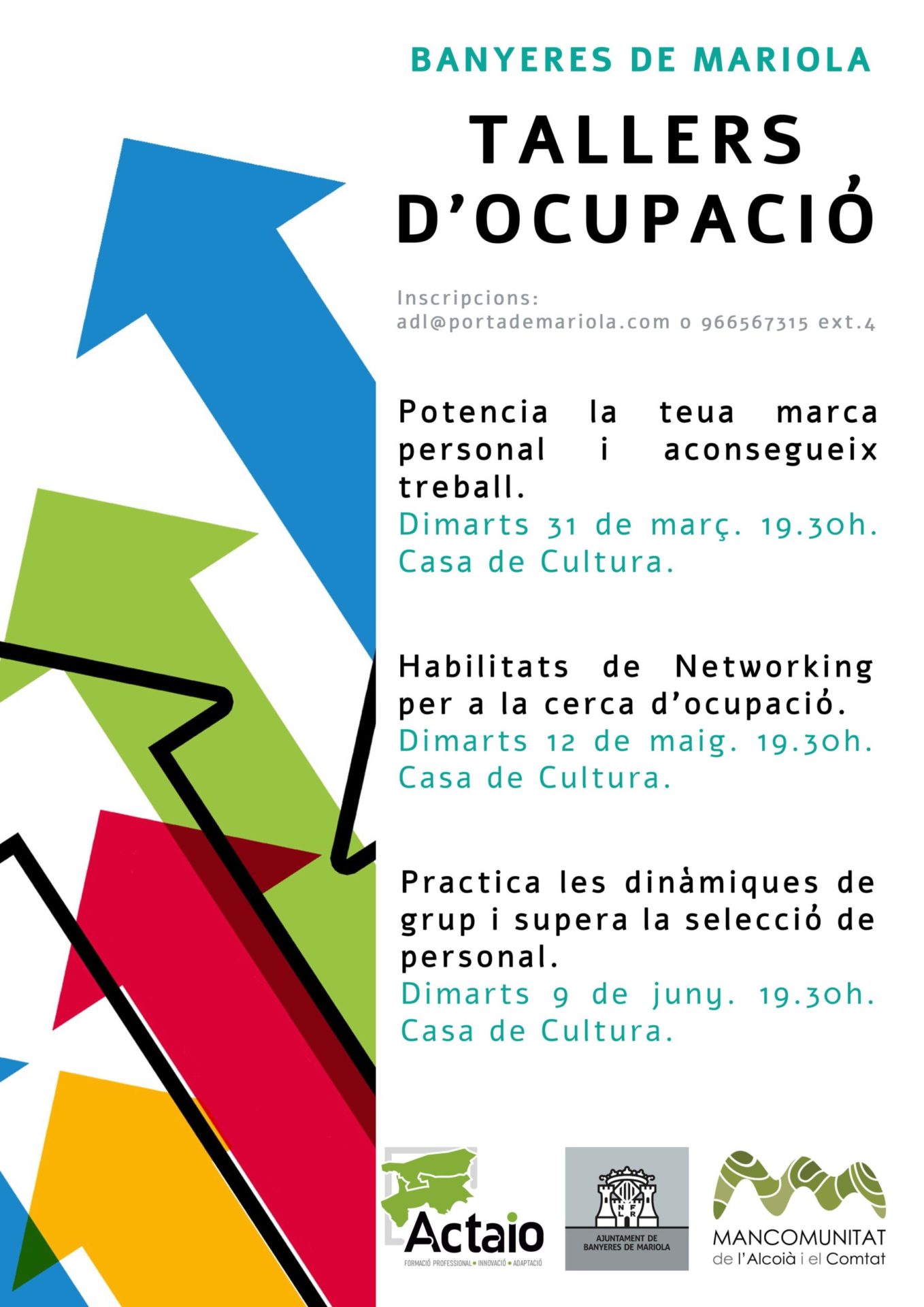 tallers ocupació banyeres de mariola