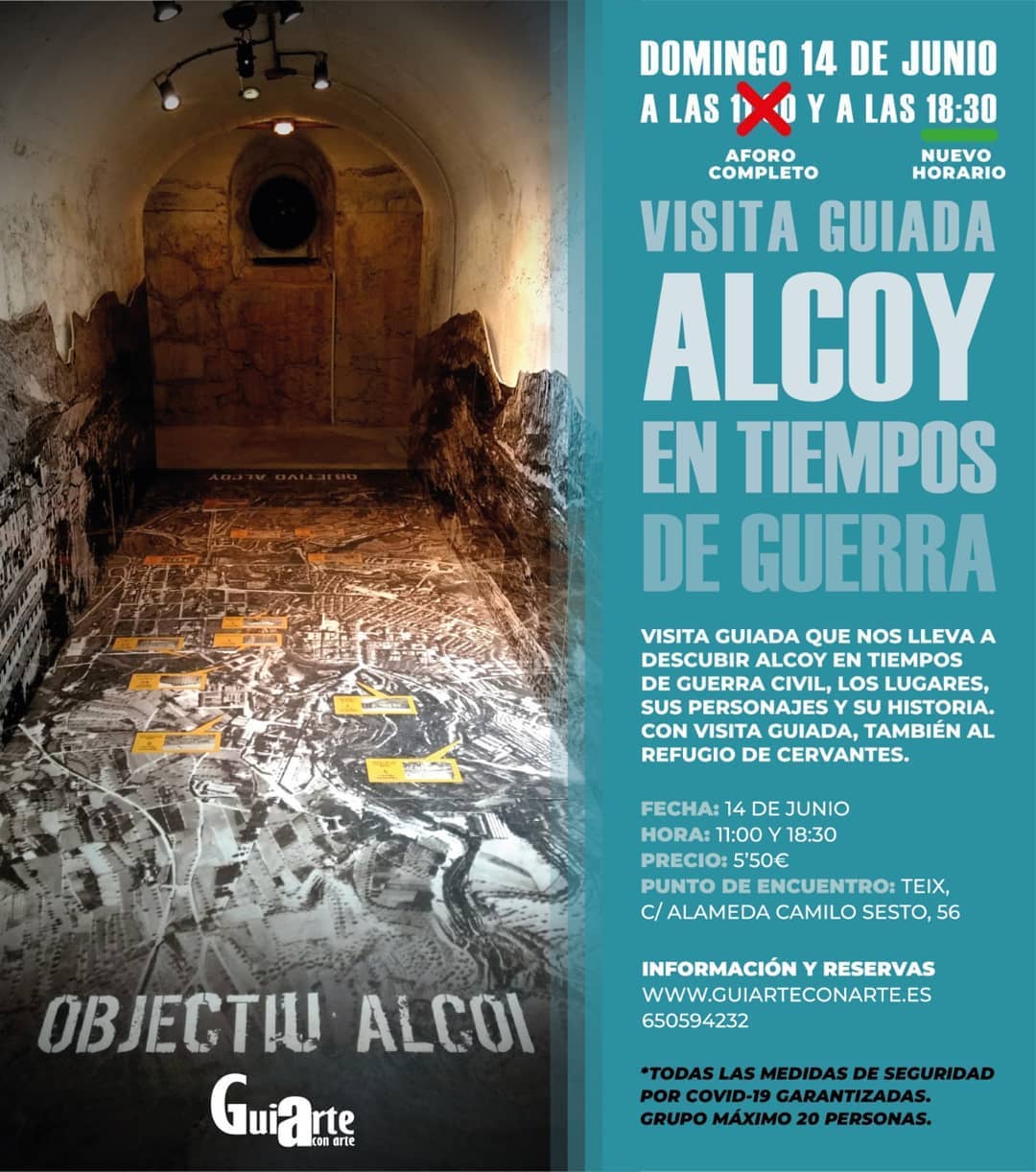 visita guiada alcoi guerra civil juny 2020