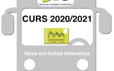 Solicitudes Servicio de Transporte Universitario curso 2020/2021