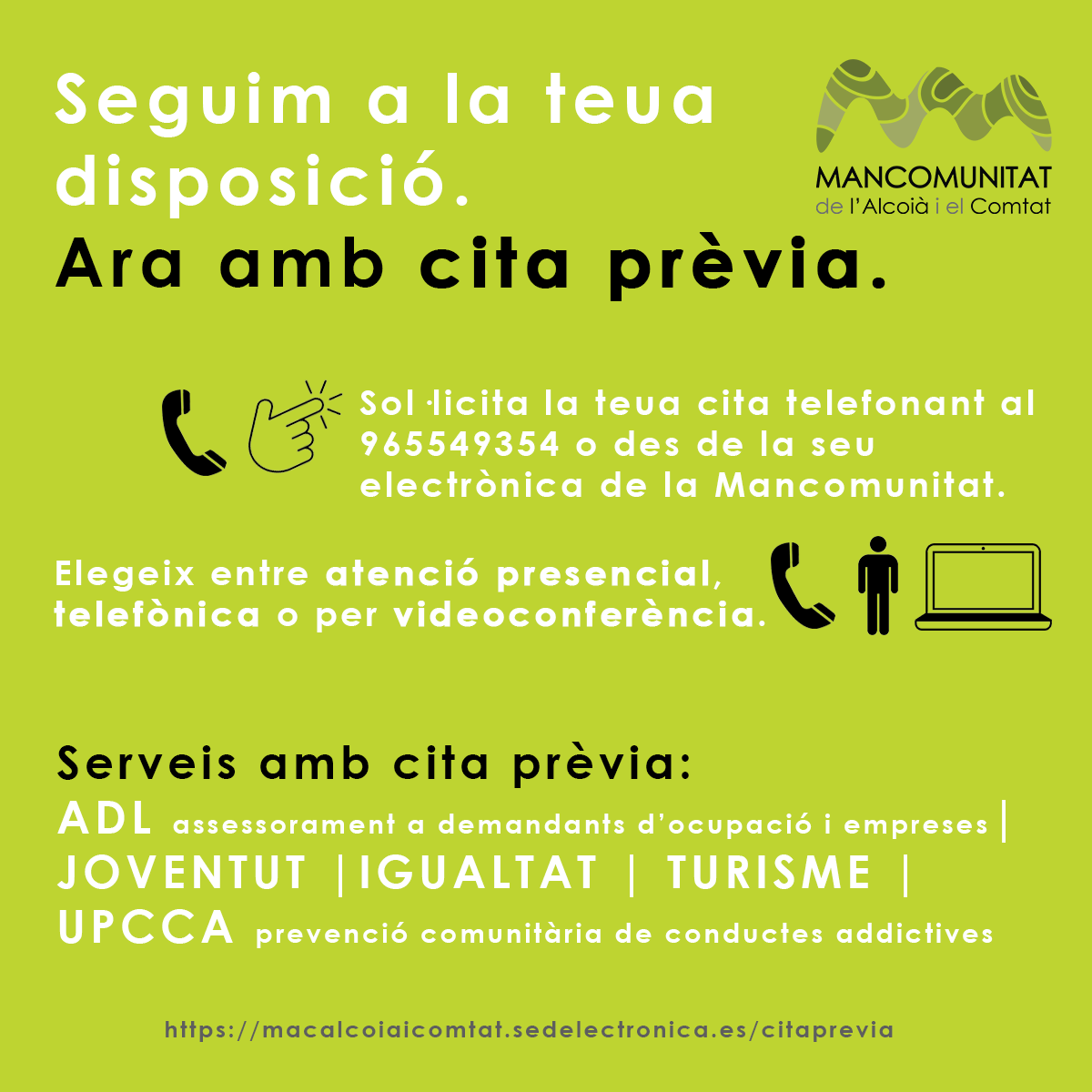 cita prèvia mancomunitat alcoià comtat cita prèvia mancomunitat alcoià comtat