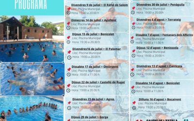 Programació Pool Party 2021 – aquafitness