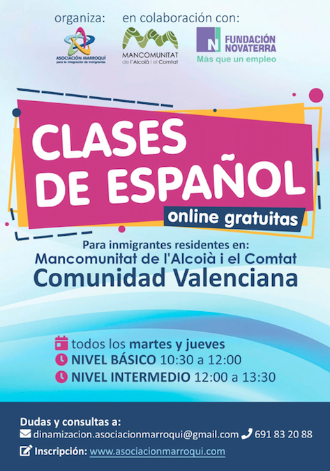 curs espanyol immigrants alcoià comtat curs espanyol immigrants alcoià comtat