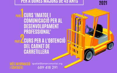 Programa d’inserció sociolaboral per a dones majors de 45 anys