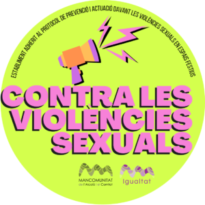 STICKER protocol violències sexuals en espais festius mancomunitat alcoià comtat