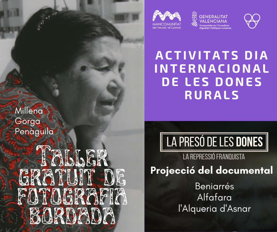 dia internacional de les dones rurals mancomunitat alcoià comtat